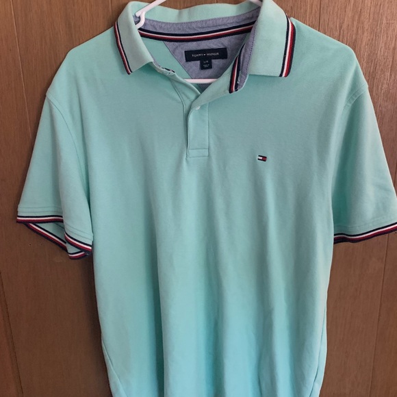 RARE: Tommy Hilfiger Collared Tee Like New - Picture 1 of 2